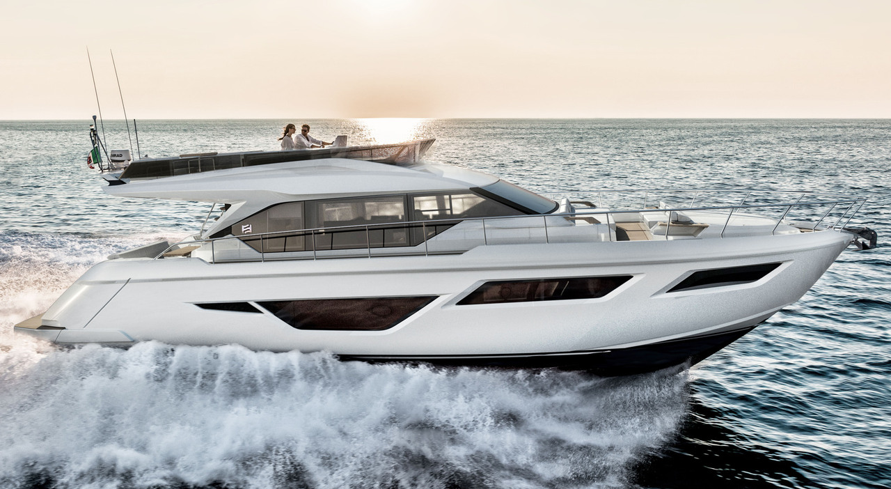 Il nuovo yacht 580 di Ferretti