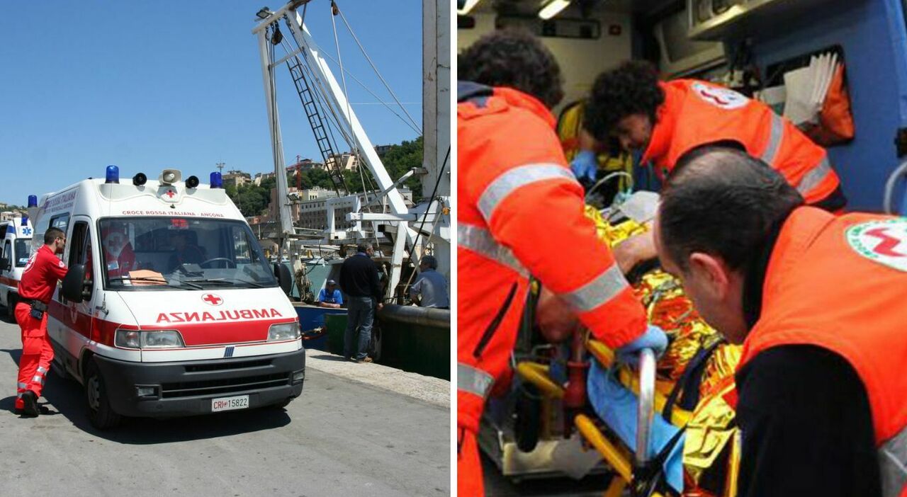 Ancona, esplosione al porto nel cantiere navale: ustionato un operaio