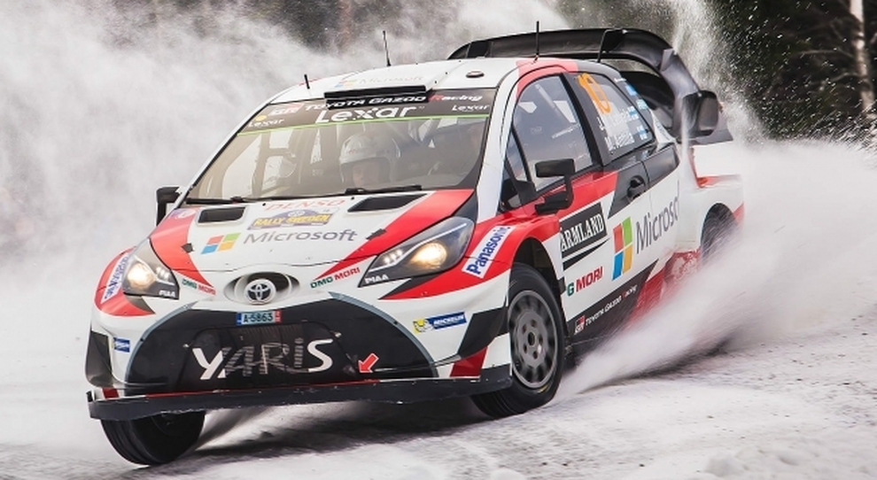La Toyota Yaris di Latvala trionfatrice dello scorso anno in Svezia