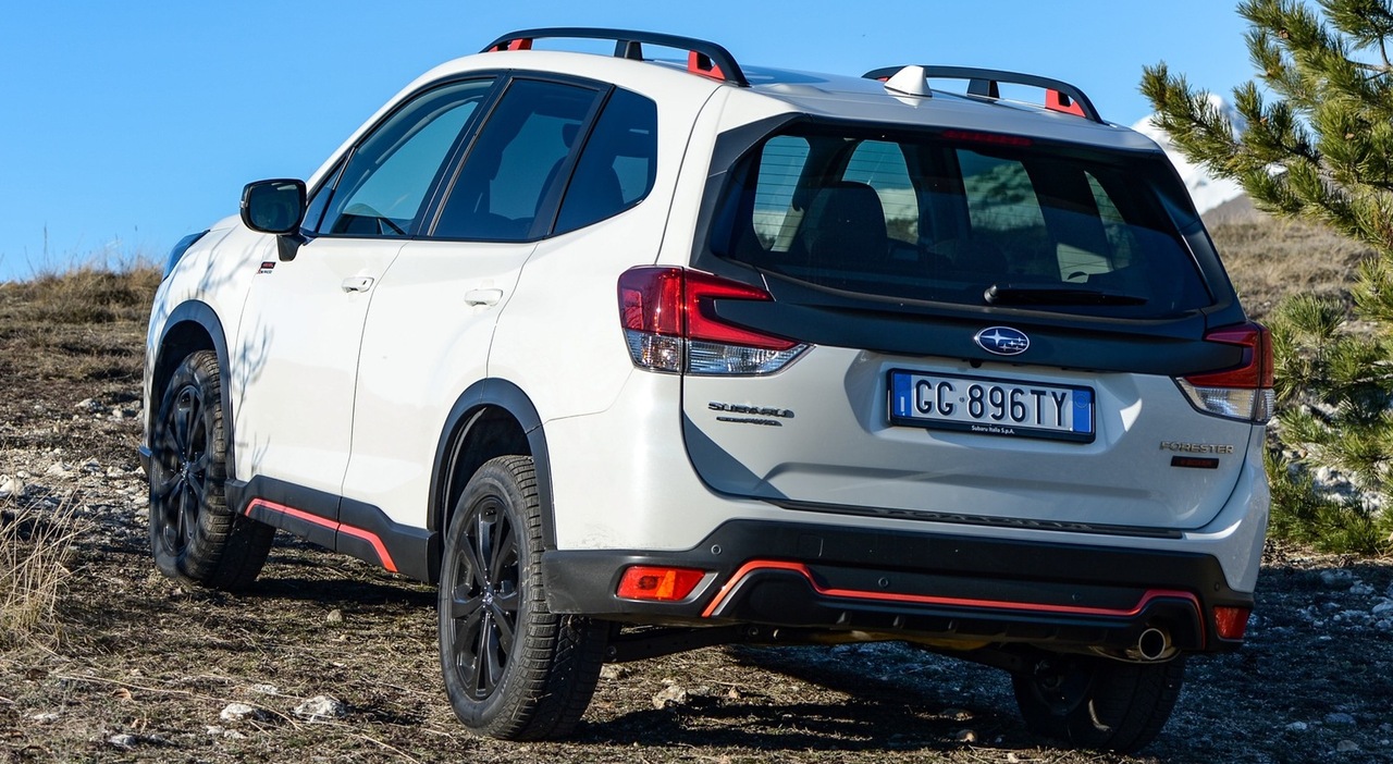 La nuova Subaru Forester in off road