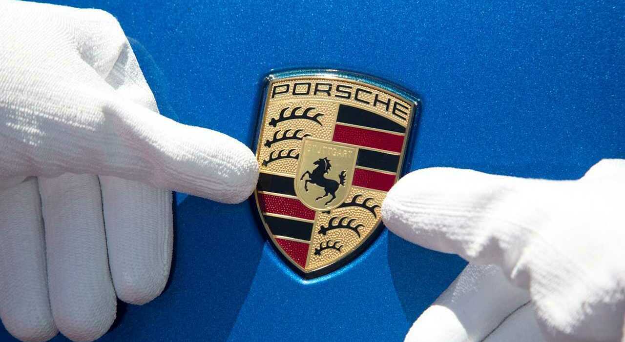 Lo stemma Porsche