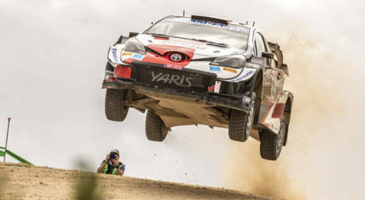 La Toyota Yaris WRC in Sardegna