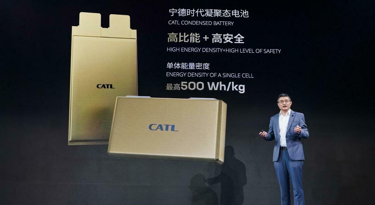 Catl ha presentato la nuova batteria Shenxing