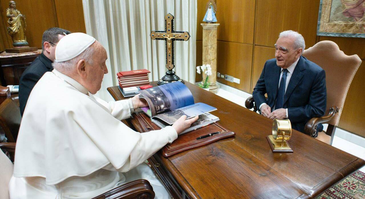 Martin Scorsese rencontre le Pape François pour discuter d'un nouveau film sur la vie de Jésus