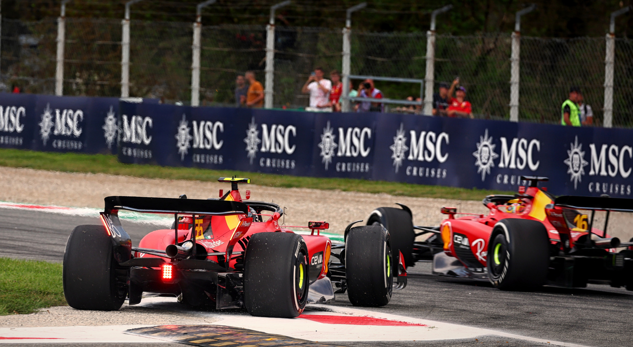 Le due Ferrari a Monza
