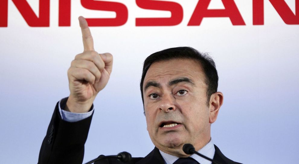 Carlos Ghosn, l'ex numero uno di Nissan e Renault