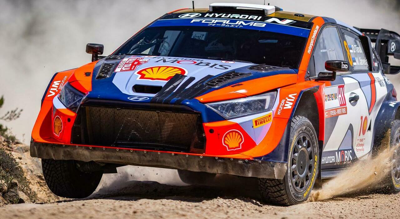 Tanak con la Hyundai ha vinto il Rally di Sardegna 2024
