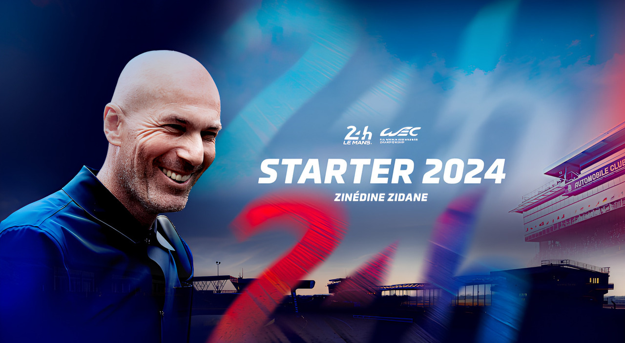 Zinédine Zidane starter ufficiale dell'edizione 2024