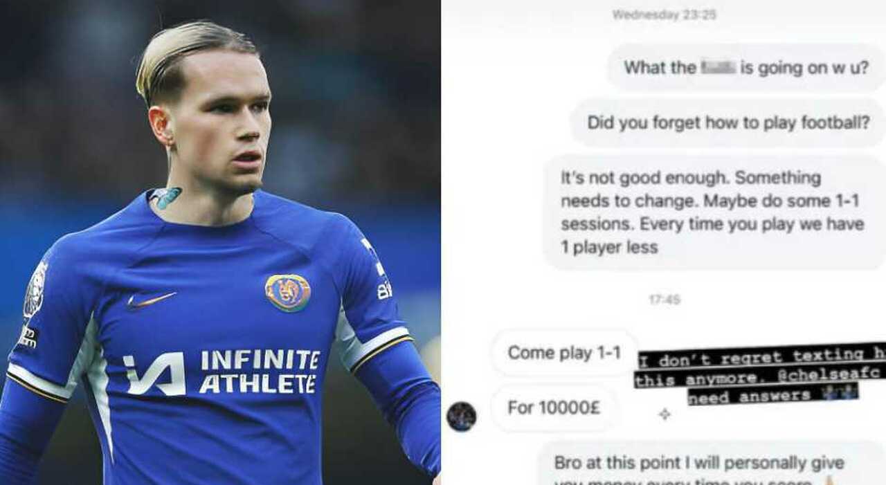 Mykhailo Mudryk, l'attaquant de Chelsea, répond aux critiques d'un fan sur les réseaux sociaux