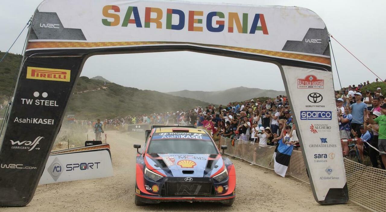 La scorsa edizione del rally di Sardegna