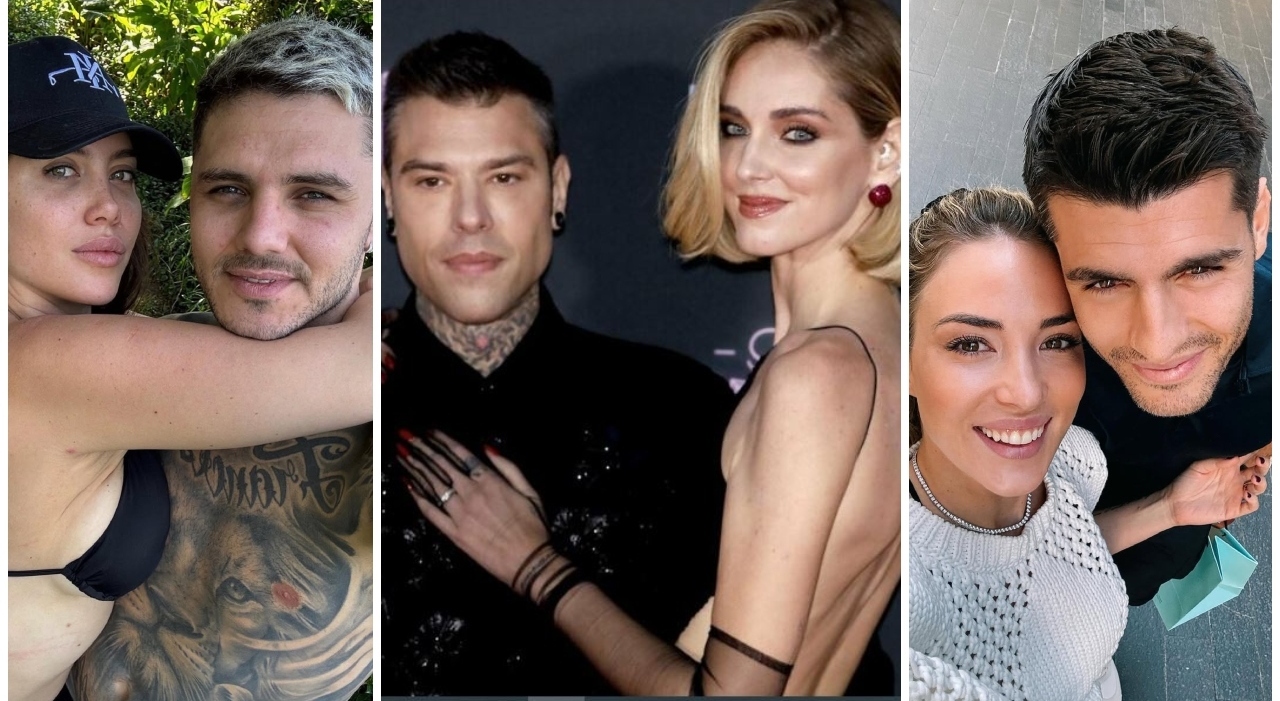 Dai Ferragnez a Wanda Nara e Icardi, ecco tutte le coppie vip che si sono dette addio nel 2024