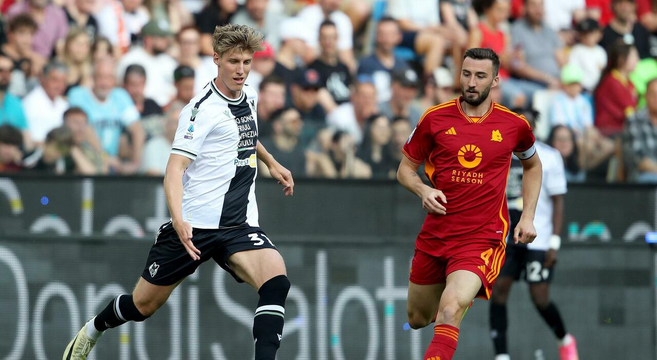 Suspension du match Udinese-Roma suite au malaise d'Evan Ndicka