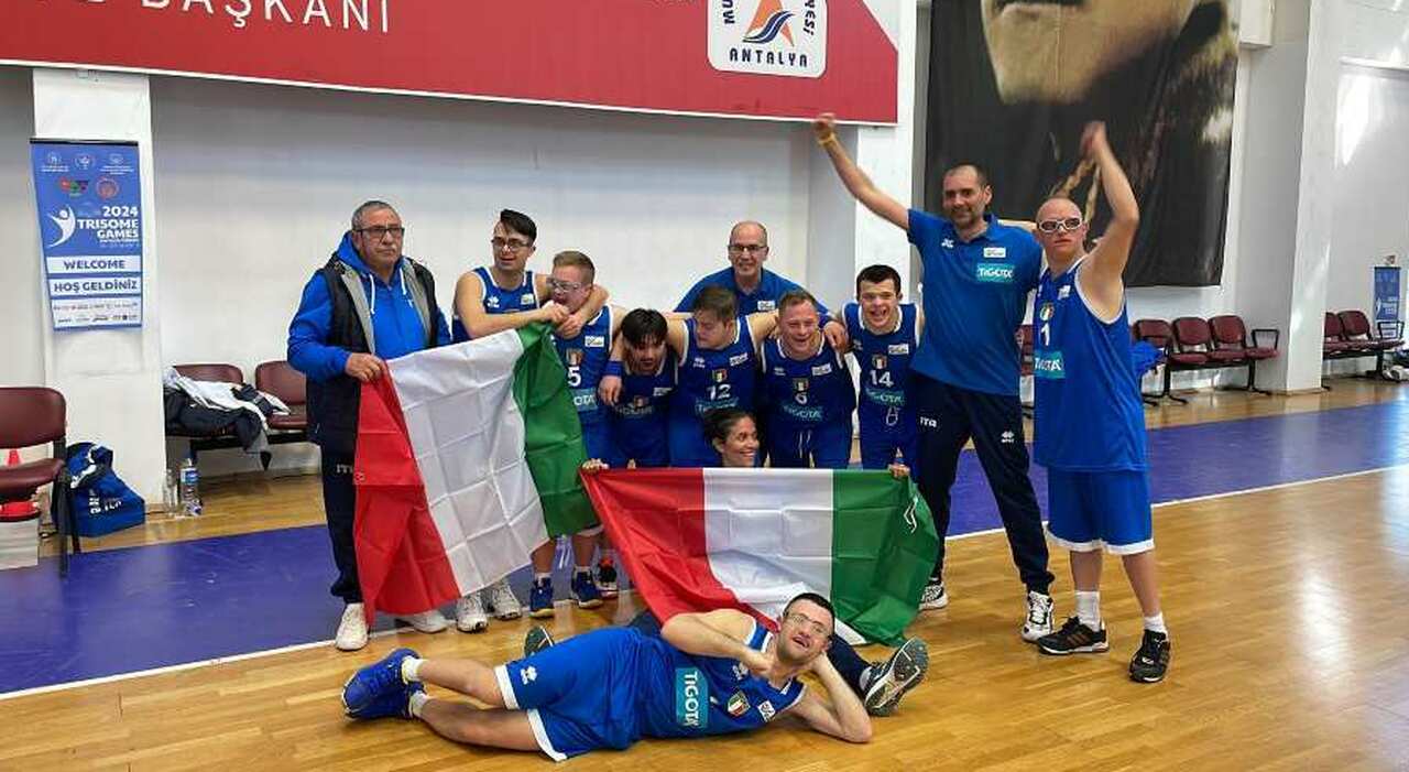 Italbasket con Síndrome de Down se corona campeón del mundo por cuarta vez