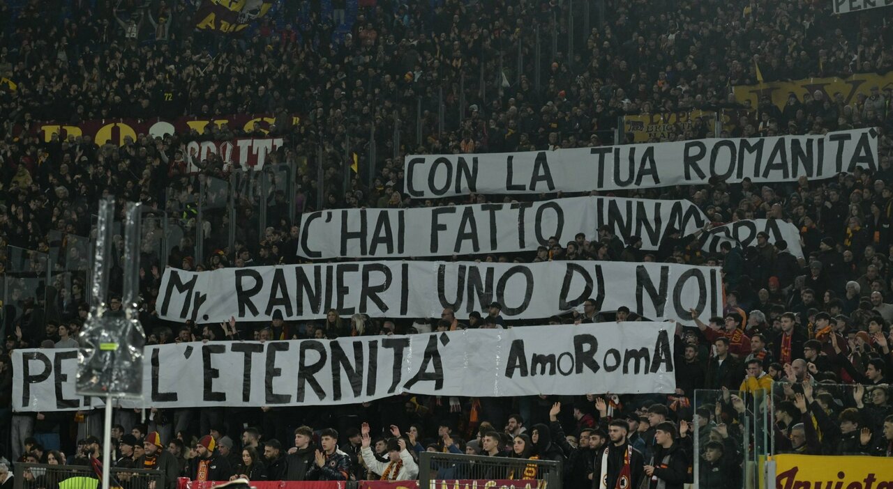 L'émotion à l'approche du match entre Daniele De Rossi et Claudio Ranieri