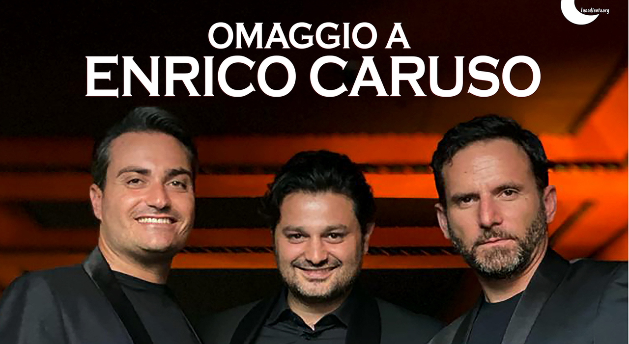 Somma Vesuviana al Summarte il Trio Caruso con Omaggio a Caruso