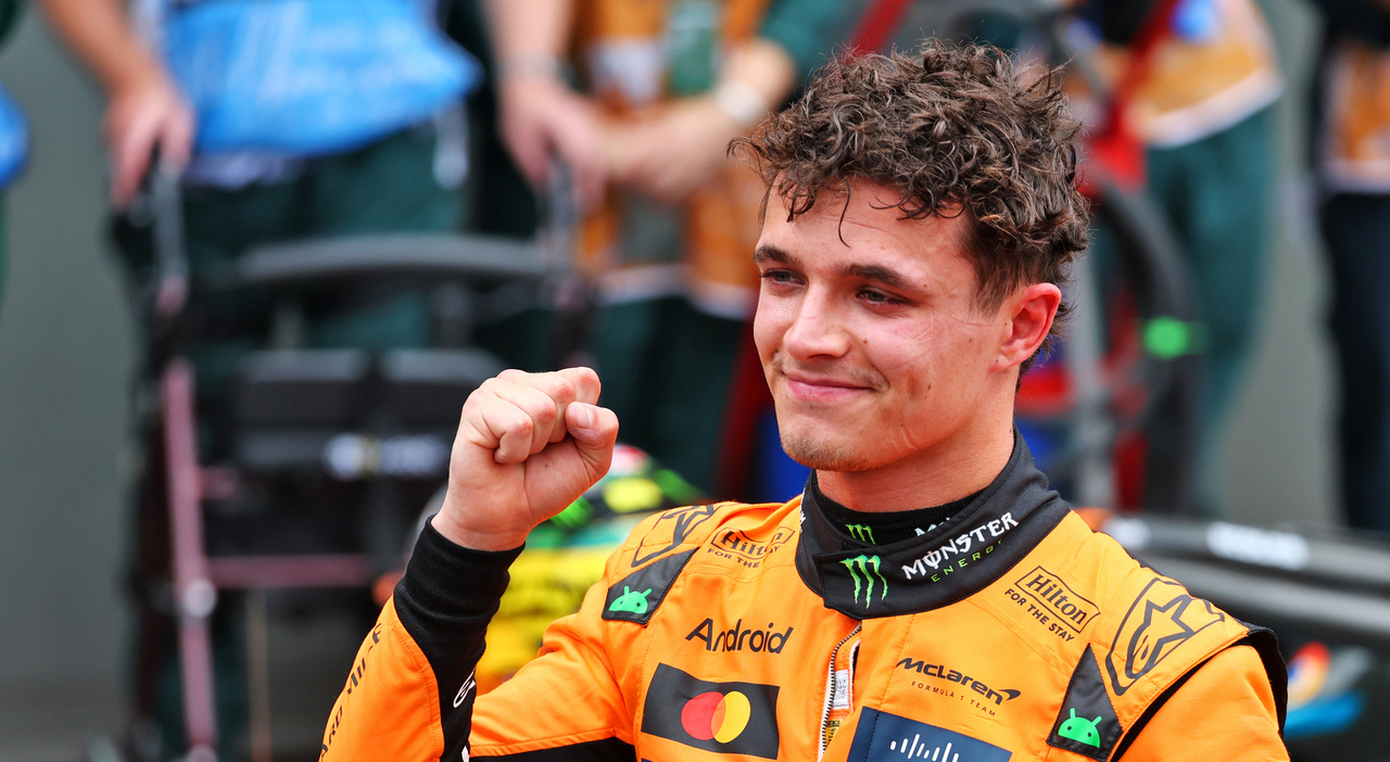 Lando Norris, il poleman di Melbourne