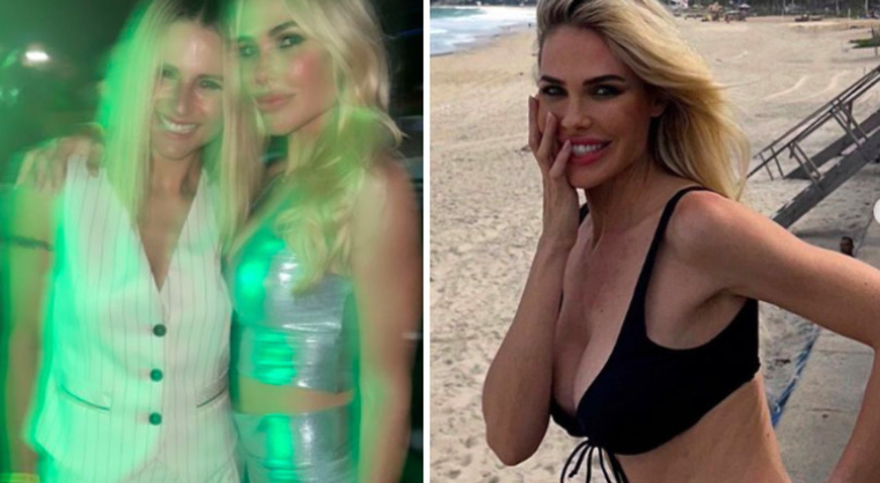 Ilary Blasi e il look sexy per la serata in discoteca in Sardegna: la foto  con l'amica Michelle Hunziker