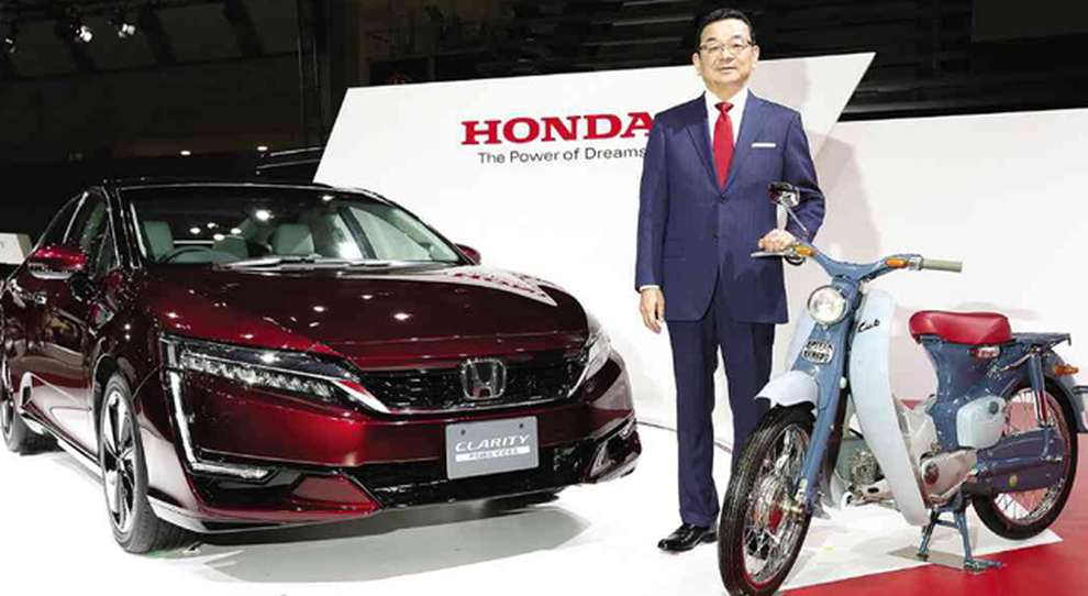 Takahiro Hachigo Presidente e Ceo di Honda Motor Company