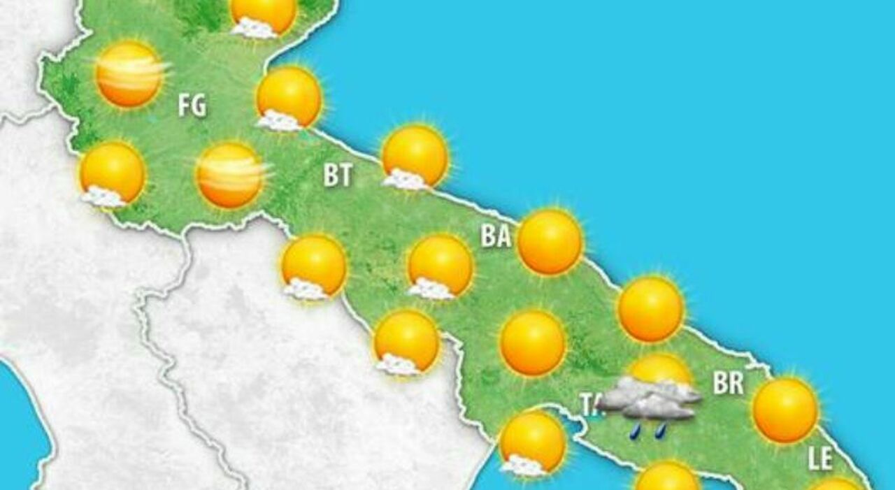 Puglia, allerta meteo domani (8 agosto) per i temporali. Le previsioni: nel weekend tornerà il gran caldo