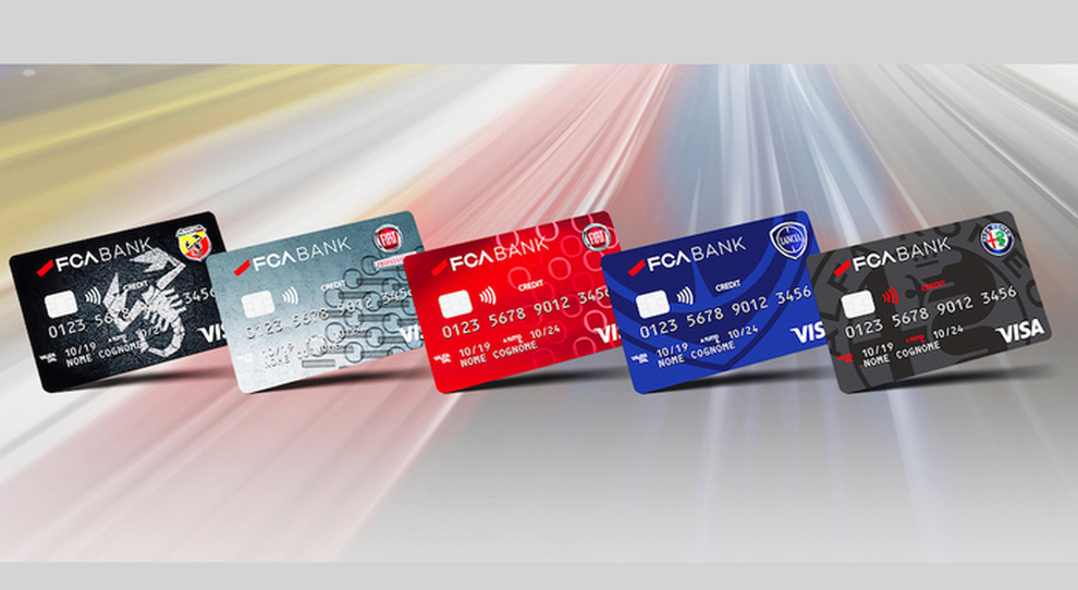 Le carte di credito di Fca Bank