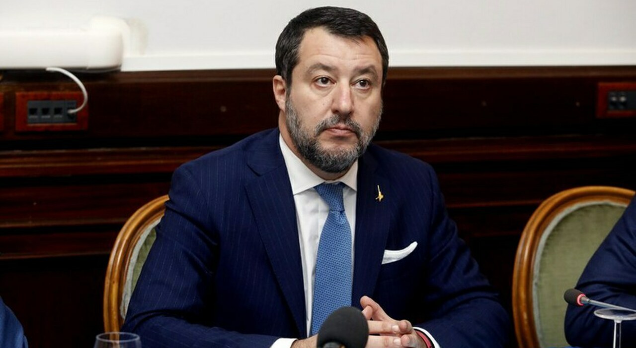 il ministro delle Infrastrutture e dei Trasporti Matteo Salvini