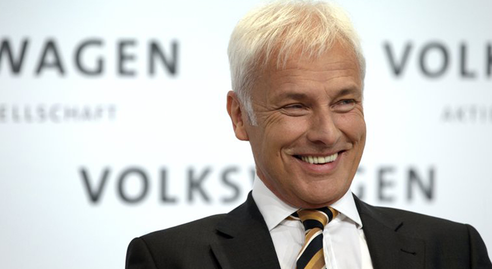 Matthias Mueller, ceo del gruppo Volkswagen