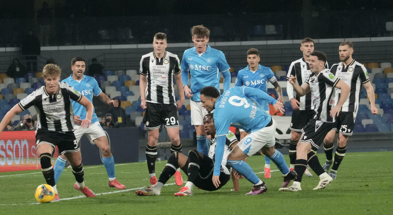 Napoli Udinese, le pagelle: McTominay non basta, Lukaku e Neres deludono. Bene Ekkelenkamp e Thauvin