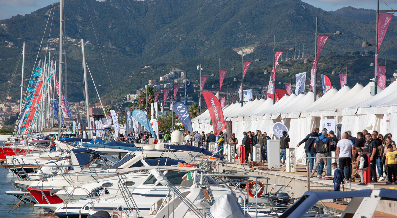 Un'edizione passata del Salerno Boat Show