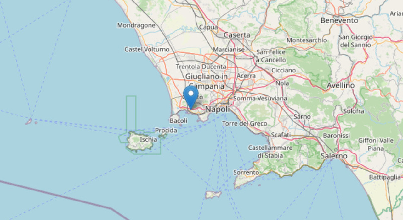 Terremoto Napoli di magnitudo 3 9 la scossa ai Campi Flegrei alle 13 32