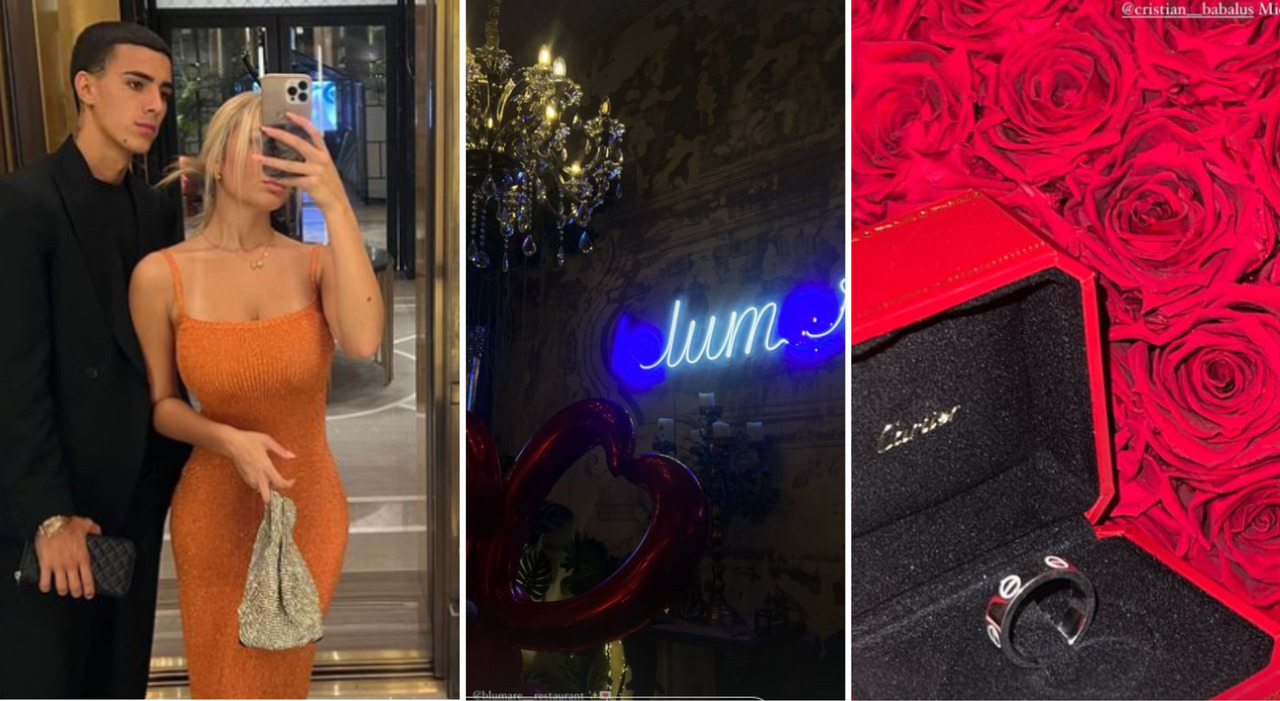 Luxurious Valentine's Day for Chanel Totti and Cristian Babalus