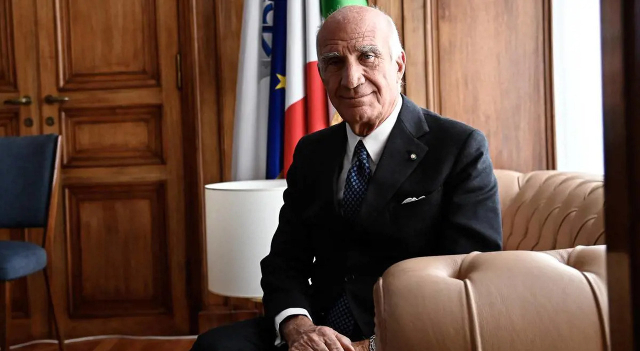Il presidente di Aci, Angelo Sticchi Damiani