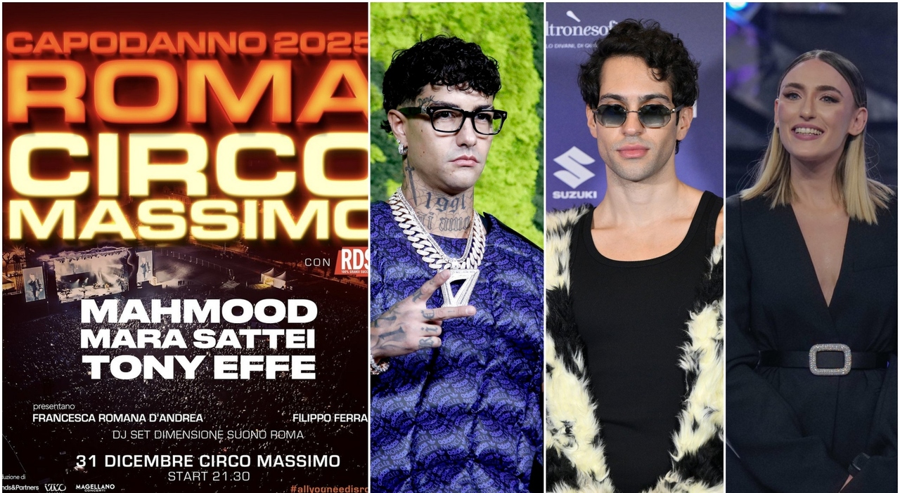 Concerto Capodanno a Roma, Mahmood e Mara Sattei si ritirano per solidarietà a Tony Effe: forfait di tutti i cantanti, evento a rischio