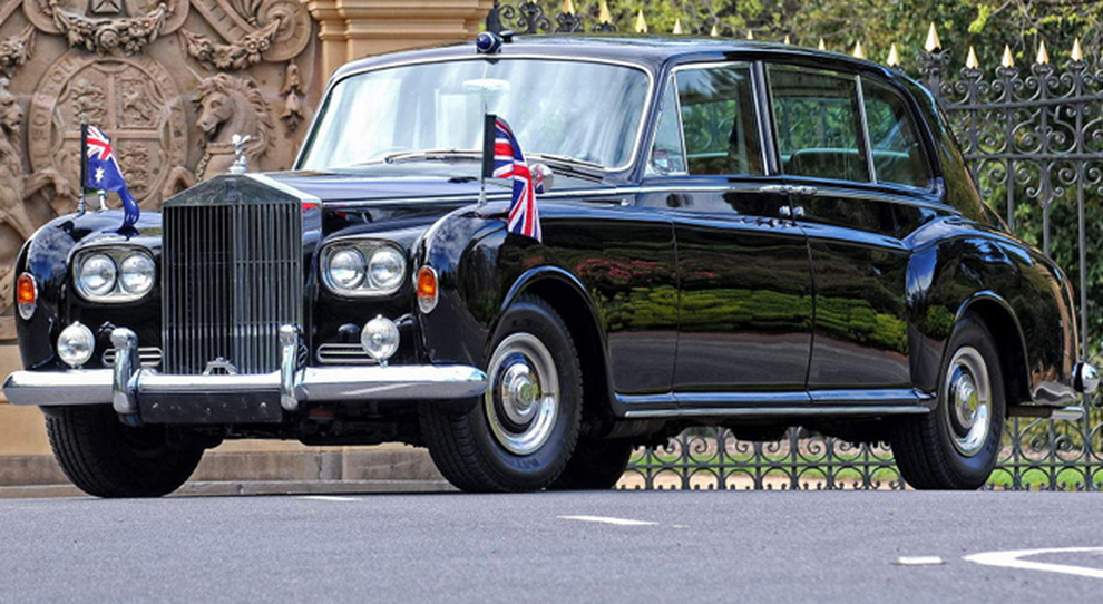 Una Rolls Royce Phantom V della casa reale inglese