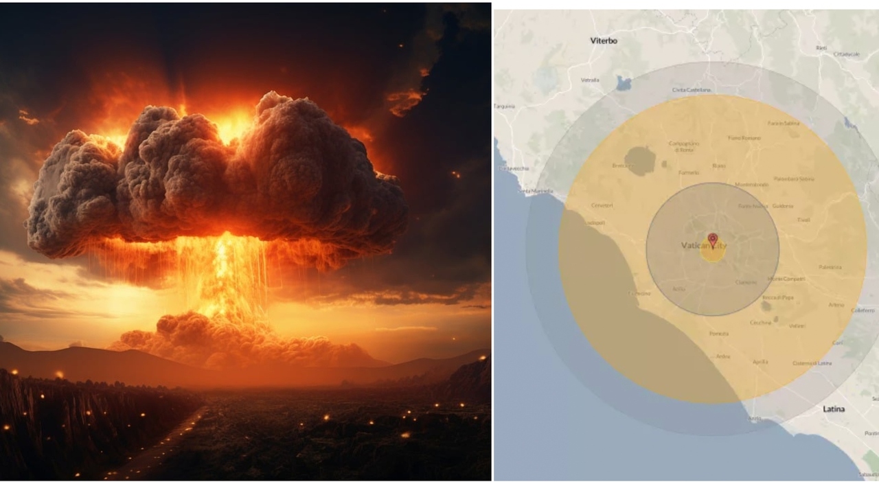 Attacco nucleare russo sull?Europa? Cosa succede a Roma, Parigi e Londra: la simulazione