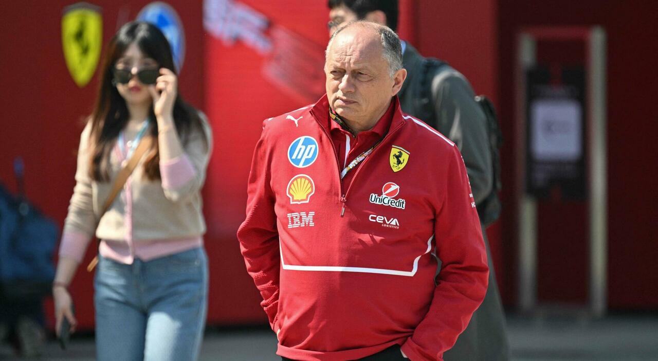 Il team principal della Ferrari Frederic Vasseur
