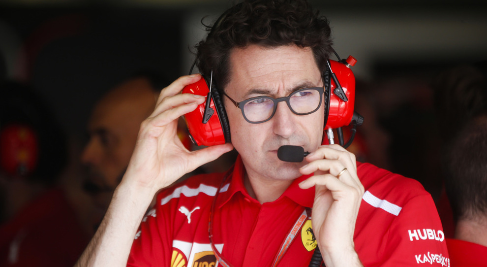 Mattia Binotto, team principal della Ferrari F1
