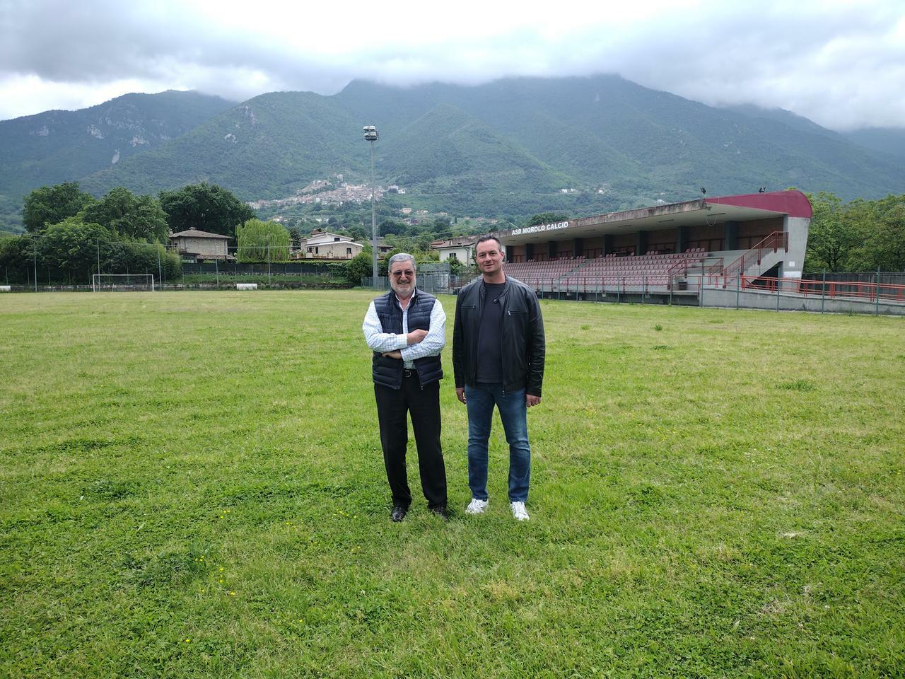 Morolo, svolta per lo stadio “Nando Rocco”: la gestione al Frosinone calcio. Investimenti per un milione e mezzo di euro