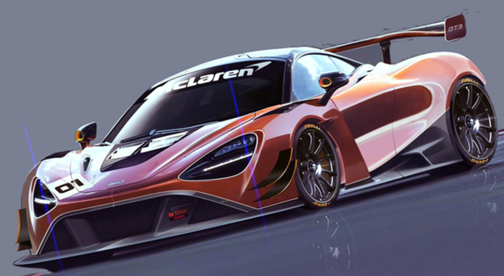 La McLaren 720S GT3