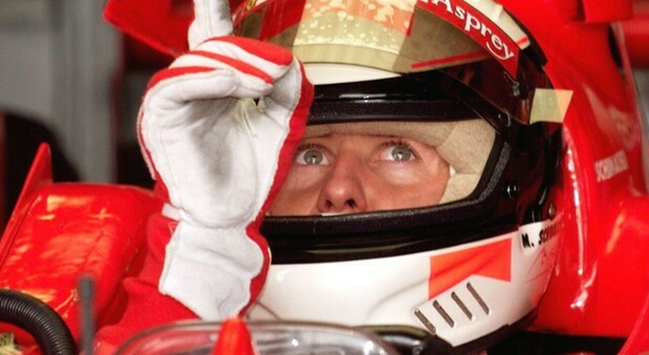 Il pilota di F1 Michael Schumacher