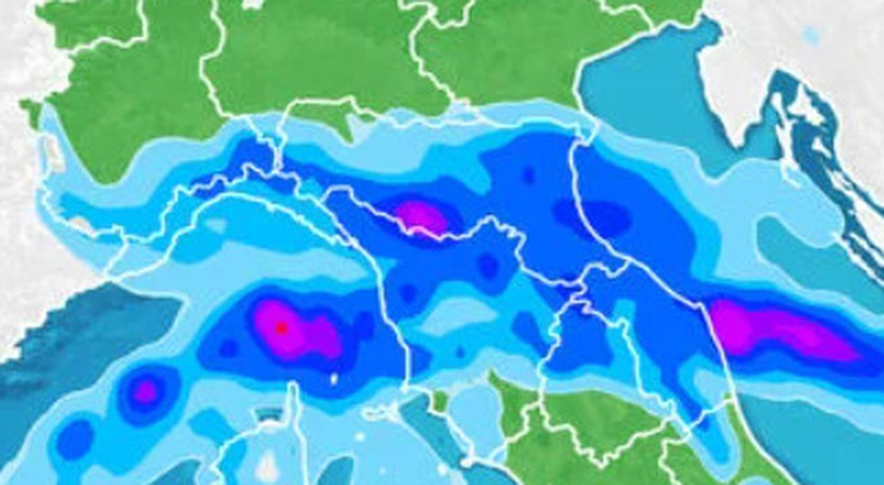 Pioggia temporali 