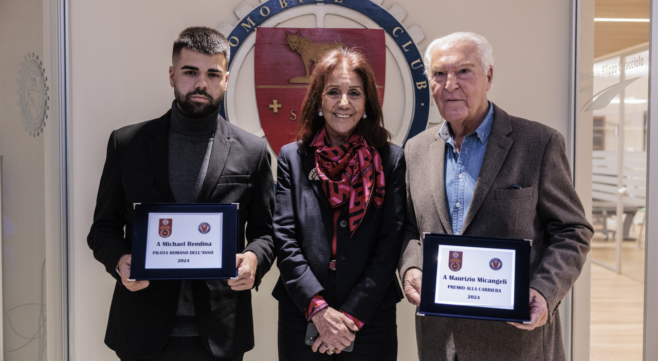 DA SINISTRA MICHAEL RENDINA, GIUSEPPINA FUSCO E MAURIZIO MICANGELI