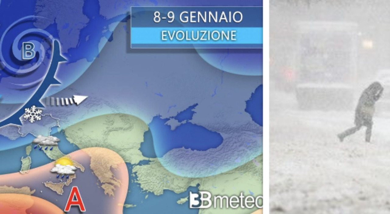 Meteo, Previsioni: Ondata Artica Con Temperature In Picchiata, Gelo E ...