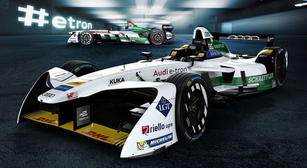 Le monoposto Audi di Formula E per il campionato 2018