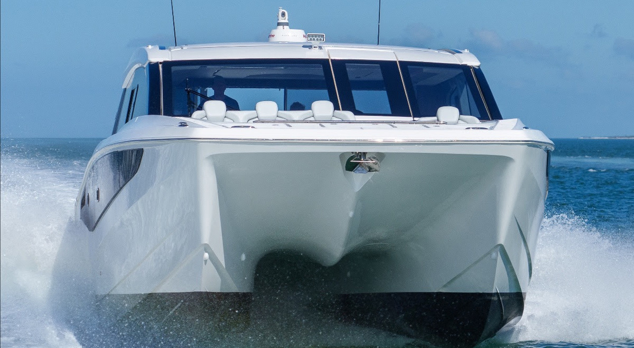 i catamarani protagonisti a Palm Beach