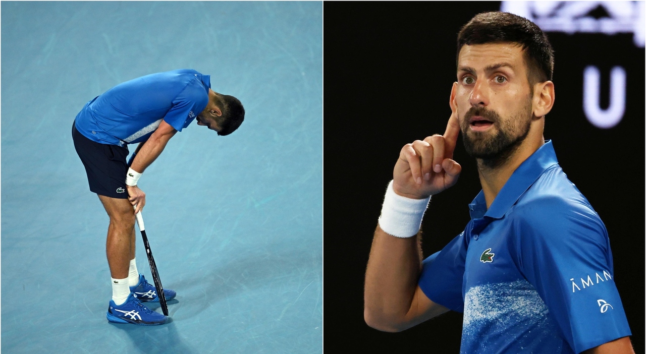 Australian Open, Djokovic: «Contro Alcaraz mi stavo per ritirare, dovrò prendere un