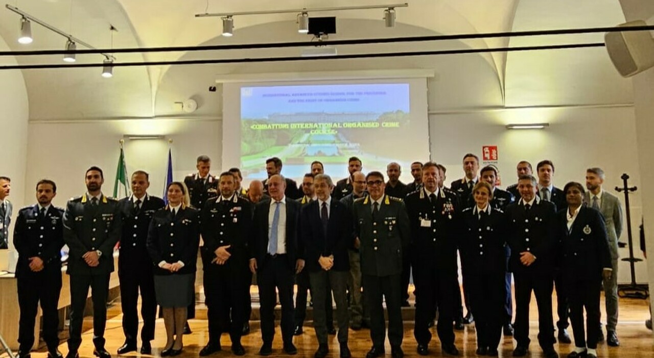 International Police Training Concludes in Caserta