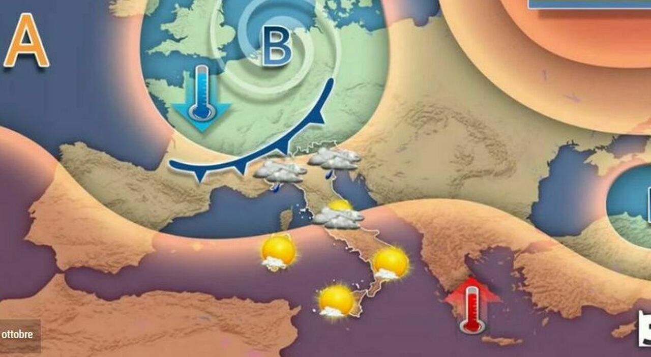 Meteo, torna l