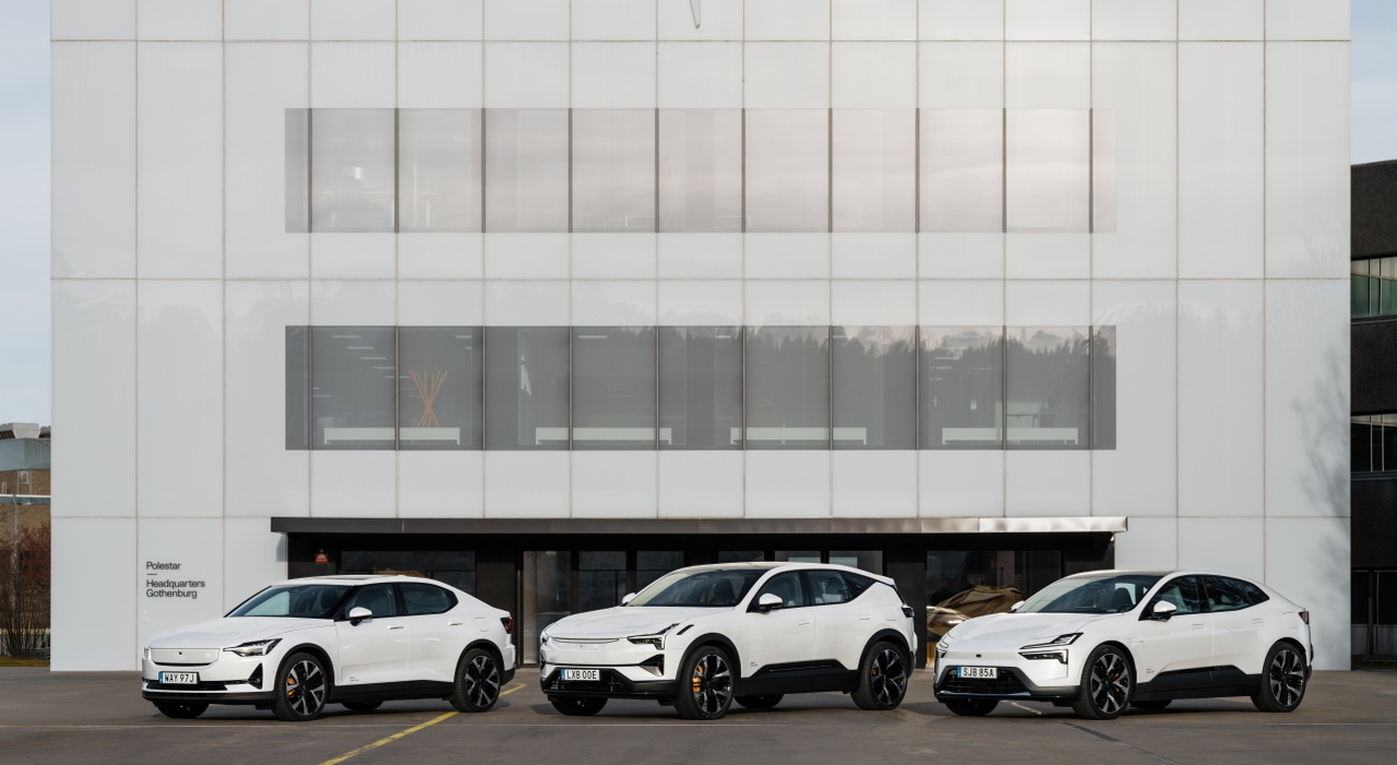 L'attuale gamma Polestar