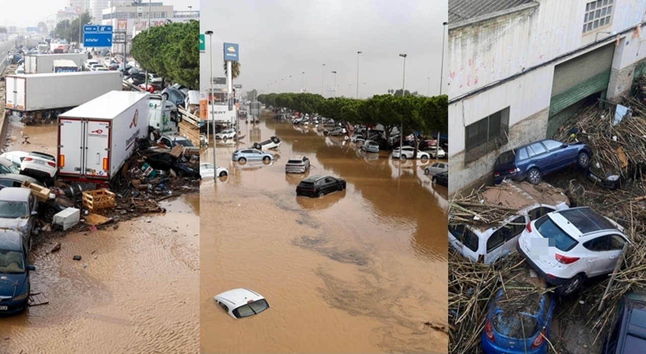 Valencia alluvione oggi, almeno 64 morti e decine di dispersi. Sanchez: «L