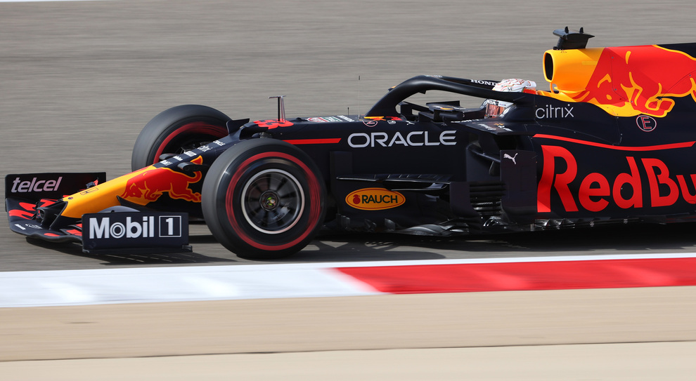 Max Verstappen sulla Red Bull-Honda
